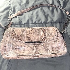 B.Makowsky snakes skin bag